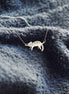 Sleeping Cat Necklace