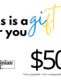 Ukrainian JC Gift Card