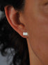 Ukrainian Flag Stud Earrings