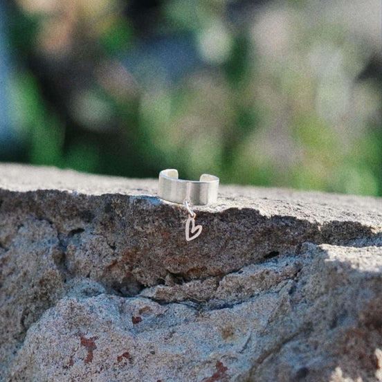 Ear cuff Heart