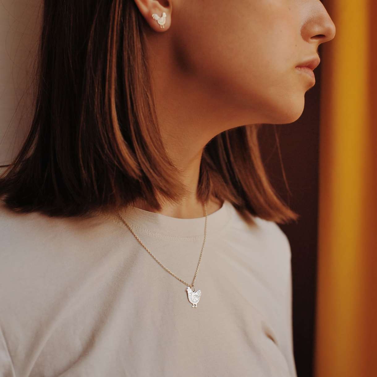Necklace Hen