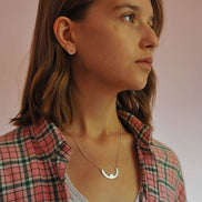 Earrings Pink Shapes
