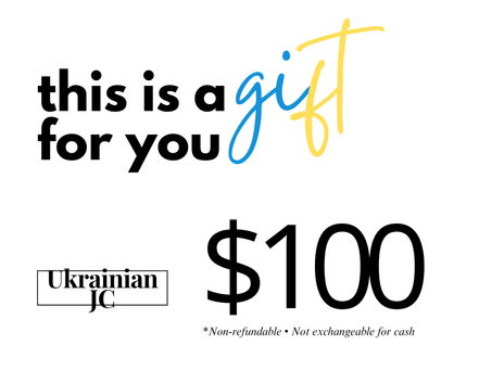Ukrainian JC Gift Card