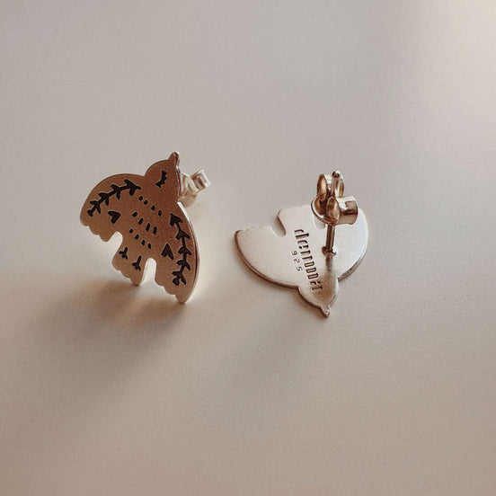 Earrings Bird in Flight
