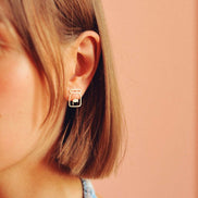 Earrings Fish in a Jar