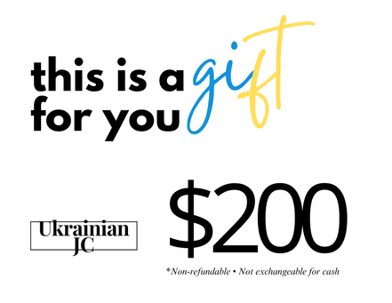 Ukrainian JC Gift Card