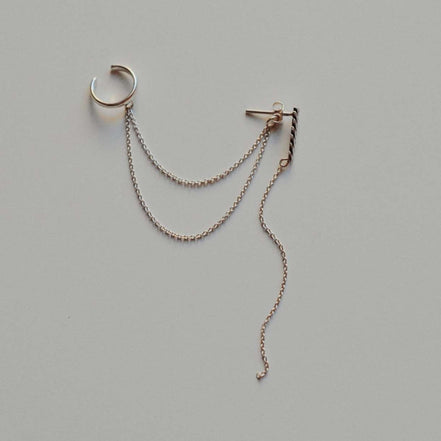 Wheat Spike Single Earring