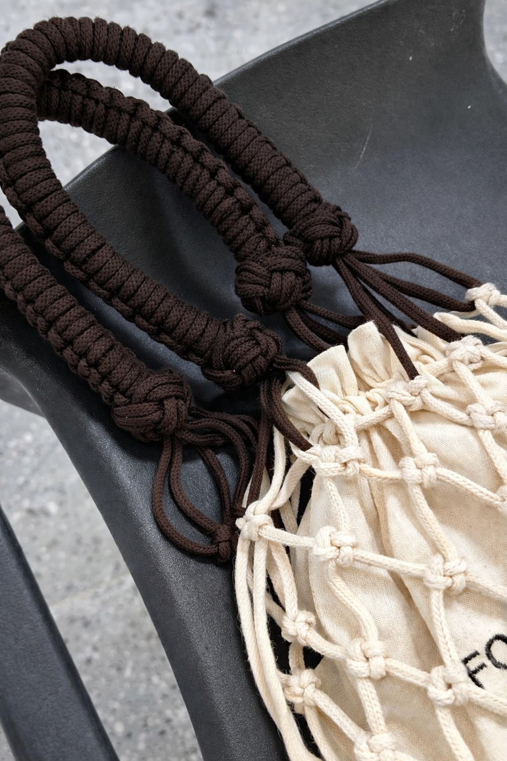 Macramé  bag middle