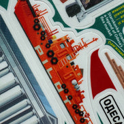 Odesa Landmarks Sticker Pack