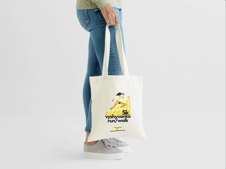 UJC Vyshyvanka Run Tote bag