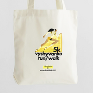 UJC Vyshyvanka Run Tote bag