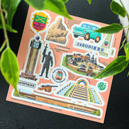Zaporizhzhia Landmarks Sticker Pack