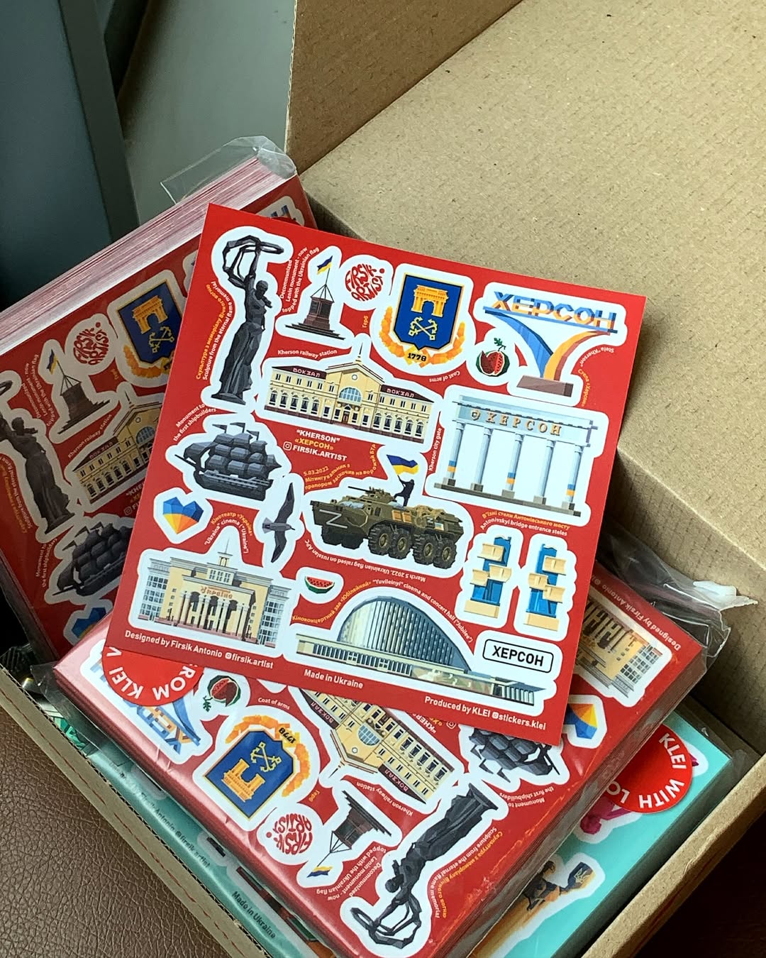 Kherson Landmarks Sticker Pack