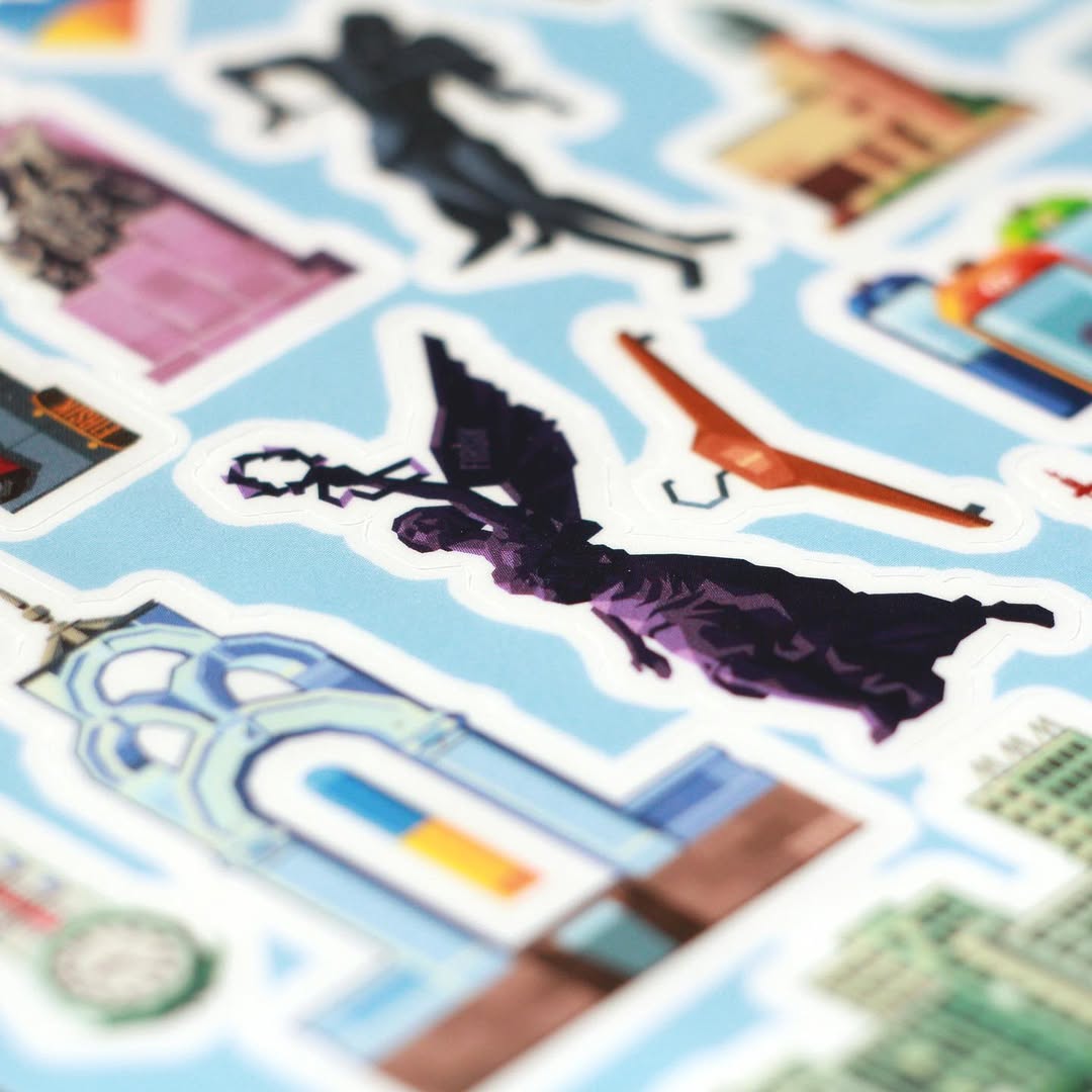 Kharkiv Landmarks Sticker Pack