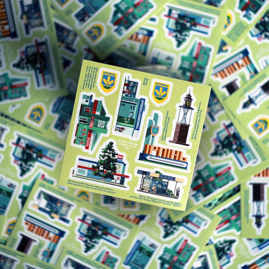 Irpin Landmarks Sticker Pack