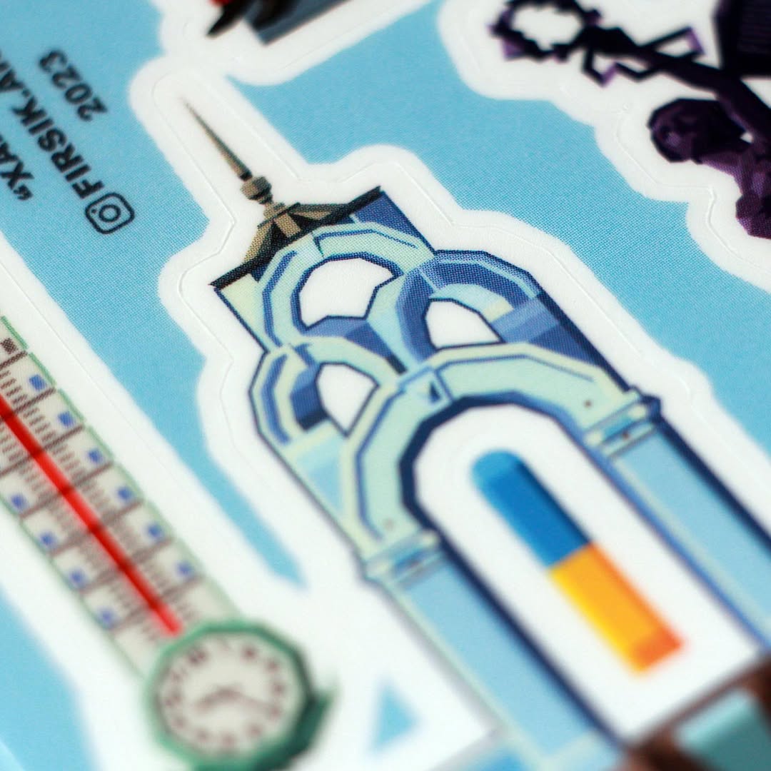 Kharkiv Landmarks Sticker Pack