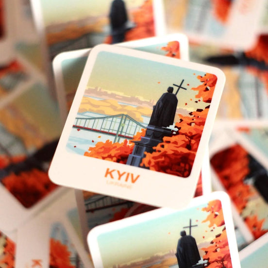 Saint Volodymyr Monument Sticker