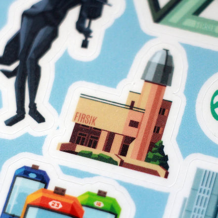 Kharkiv Landmarks Sticker Pack