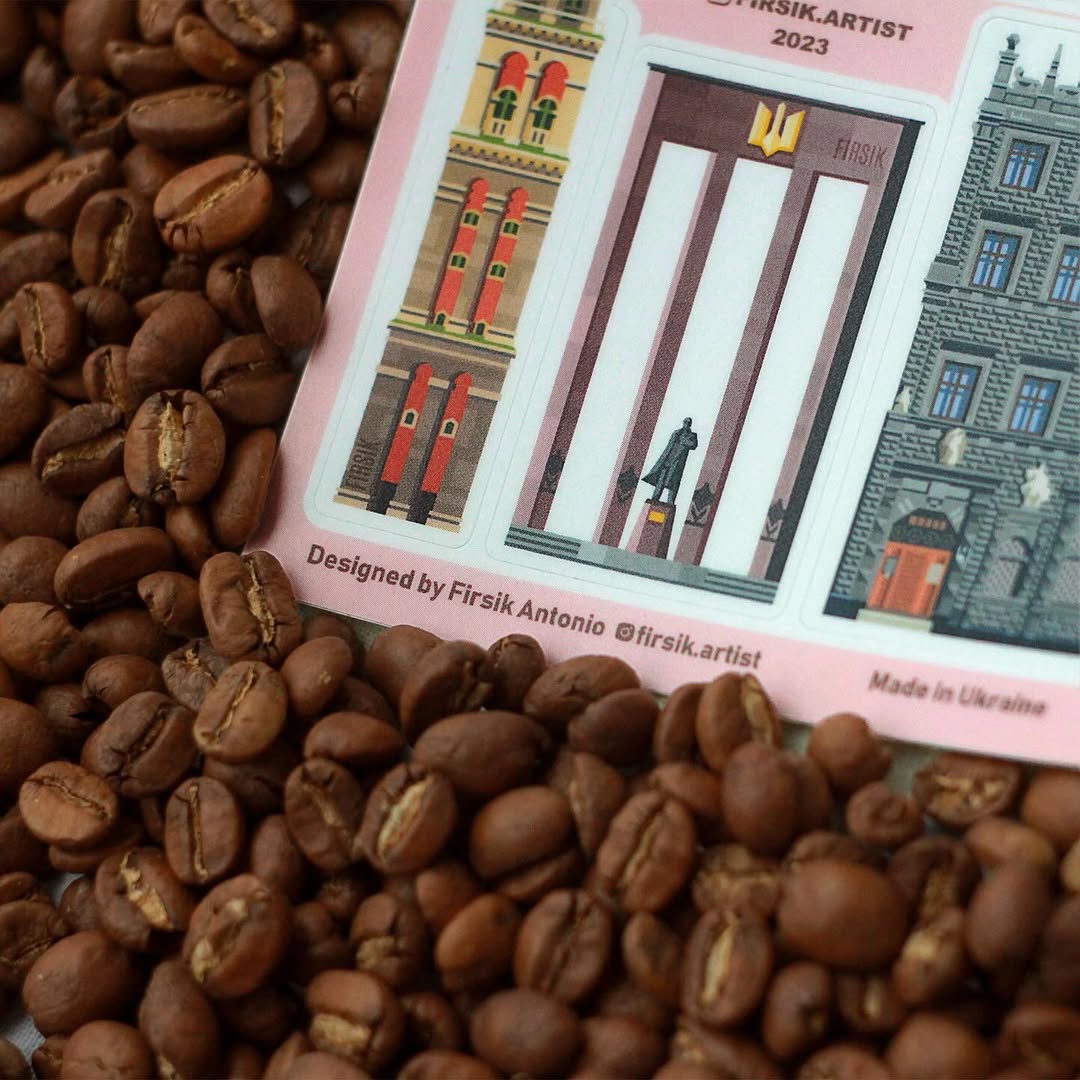 Lviv Landmarks Sticker Pack