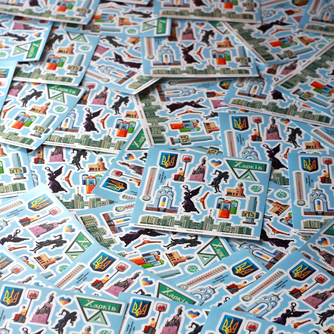 Kharkiv Landmarks Sticker Pack