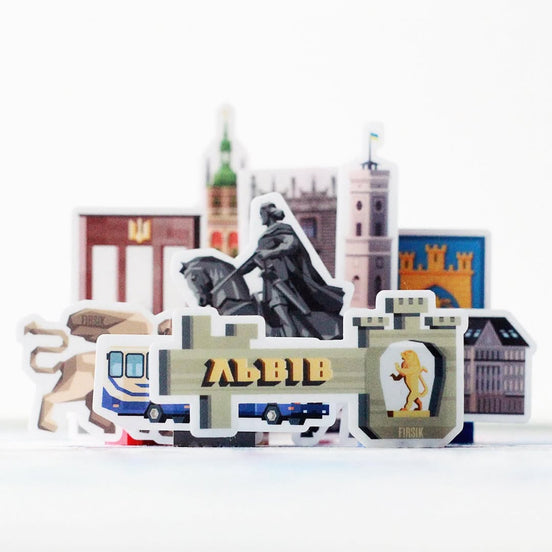 Lviv Landmarks Sticker Pack