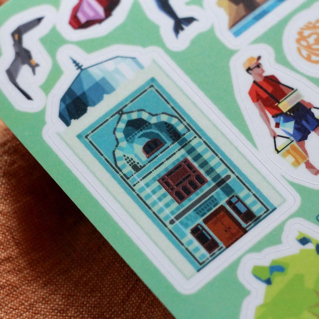 Crimea Landmarks Sticker Pack