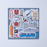 Vinnytsia Landmarks Sticker Pack