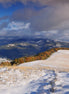 THE FIRST SNOW ON THE AUTUMN PEAKS