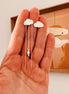 Storm & Clear Cloud Stud Earrings