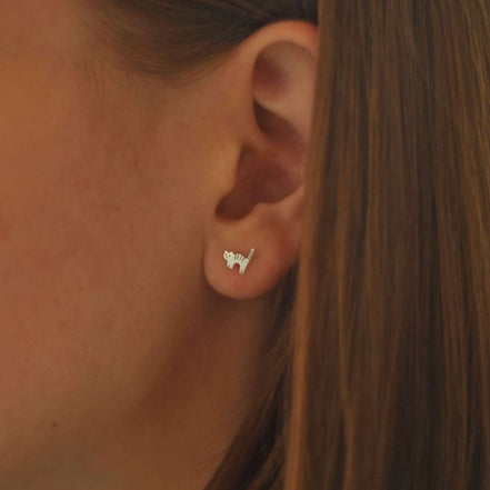 Cat & Kitten Earrings