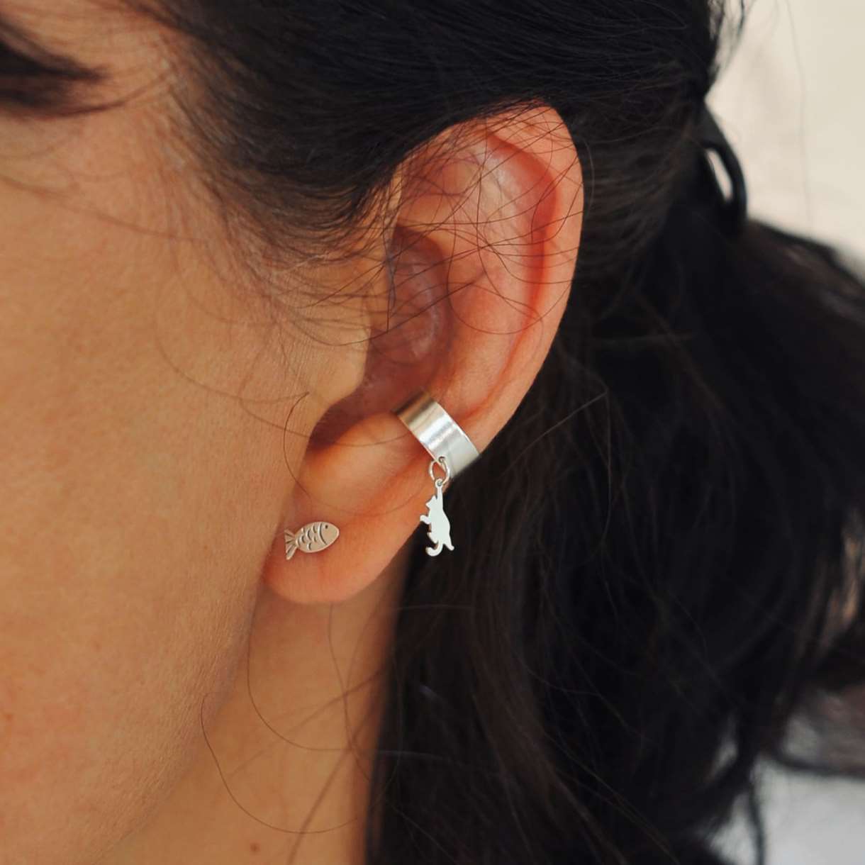 Ear cuff Kitty Yasia