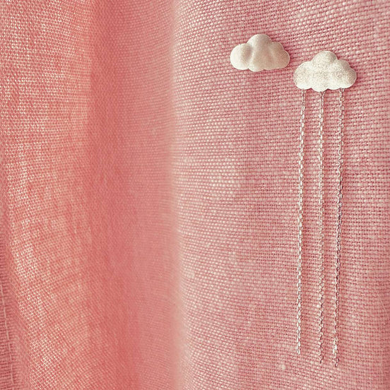 Storm & Clear Cloud Stud Earrings
