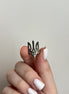 Black Tryzub Pin