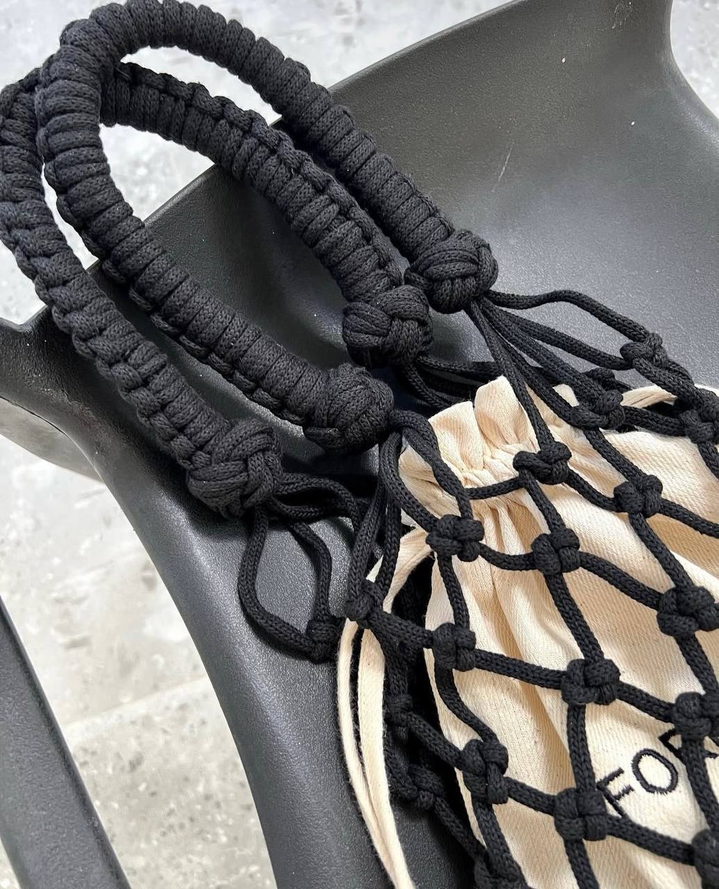 Macramé  bag middle