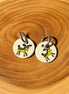 Kosiv Moose Earrings – Handmade Ceramic